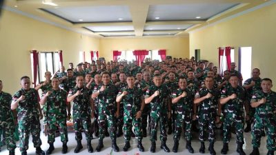Pangdam XII/Tpr Tekankan Evaluasi Pembinaan Satuan Saat Kunjungan ke Sanggau