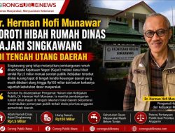 Dr. Herman Hofi Munawar Soroti Hibah Rumah Dinas Kajari Singkawang di Tengah Utang Daerah