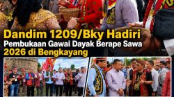 Dandim 1209/Bky Hadiri Pembukaan Gawai Dayak Berape Sawa 2026 di Bengkayang