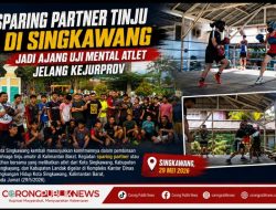 Sparing Partner Tinju di Singkawang Jadi Ajang Uji Mental Atlet Jelang Kejurprov
