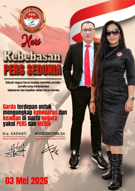Peringati Hari Kebebasan Pers se-Dunia, FPII Desak Negara Usut Tuntas Setiap Kasus Kekerasan Terhadap Jurnalis