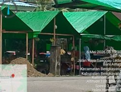 Penataan Lapak Pasar Sayur Eks RSUD Bengkayang Tuai Keluhan Pedagang