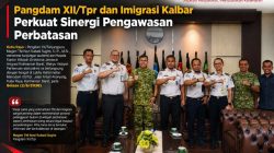Pangdam XII/Tpr dan Imigrasi Kalbar Perkuat Sinergi Pengawasan Perbatasan