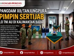 Pangdam XII/Tanjungpura Pimpin Sertijab LO TNI AU di Kalimantan Barat