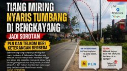 Tiang Miring Nyaris Tumbang di Bengkayang Jadi Sorotan, PLN dan Telkom Beri Keterangan Berbeda