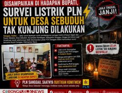 Disampaikan di Hadapan Bupati, Survei Listrik PLN Untuk Desa Sebuduh Tak Kunjung Dilakukan
