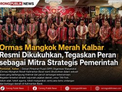 Ormas Mangkok Merah Kalbar Resmi Dikukuhkan, Tegaskan Peran Sebagai Mitra Strategis Pemerintah