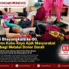 Hari Bhayangkara ke-80, Polres Kubu Raya Ajak Masyarakat Berbagi Melalui Donor Darah