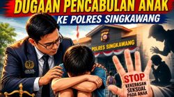 Law Firm Lancang Kuning Khatulistiwa Dampingi Pengaduan Dugaan Pencabulan Anak Ke Polres Singkawang