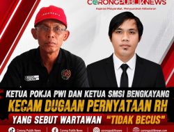 Ketua Pokja PWI dan Ketua SMSI Bengkayang Kecam Dugaan Pernyataan RH Yang Sebut Wartawan “Tidak Becus”