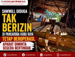 Sawmill Diduga Tak Berizin di Pancaroba Kubu Raya Tetap Beroperasi, Aparat Diminta Segera Bertindak