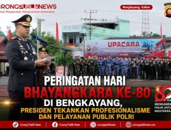 Peringatan Hari Bhayangkara ke-80 di Bengkayang, Presiden Tekankan Profesionalisme dan Pelayanan Publik Polri
