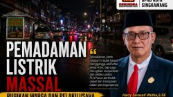 Pemadaman Listrik Massal Rugikan Warga dan Pelaku Usaha, Ketua Komisi II DPRD Singkawang Desak PLN Bertindak Cepat