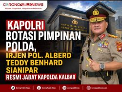 Kapolri Rotasi Pimpinan Polda, Irjen Pol. Alberd Teddy Benhard Sianipar Resmi Jabat Kapolda Kalbar