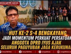HUT ke-2 S-4 Bengkayang Jadi Momentum Perkuat Persatuan, Anggota DPRD Iyus Ajak Seluruh Paguyuban Jaga Kerukunan