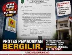 Protes Pemadaman Bergilir, Aliansi Gerakan Masyarakat Peduli Singkawang Gelar Hearing Bersama PLN di DPRD