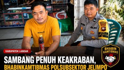 Sambang Penuh Keakraban, Bhabinkamtibmas Polsubsektor Jelimpo Ajak Warga Waspada Penipuan