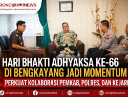 Hari Bhakti Adhyaksa ke-66 di Bengkayang Jadi Momentum Perkuat Kolaborasi Pemkab, Polres, dan Kejari