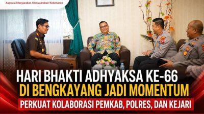 Hari Bhakti Adhyaksa ke-66 di Bengkayang Jadi Momentum Perkuat Kolaborasi Pemkab, Polres, dan Kejari