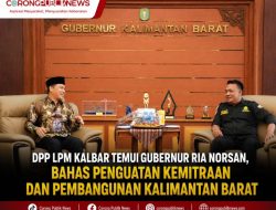DPP LPM Kalbar Temui Gubernur Ria Norsan, Bahas Penguatan Kemitraan dan Pembangunan Kalimantan Barat