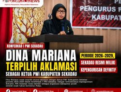 Dina Mariana Terpilih Aklamasi Sebagai Ketua PWI Kabupaten Sekadau Periode 2026–2029, Sekadau Resmi Miliki Kepengurusan Definitif