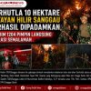 Karhutla 10 Hektare di Tayan Hilir Sanggau Berhasil Dipadamkan, Dandim 1204 Pimpin Langsung Operasi Semalaman