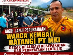 Tagih Janji Perusahaan, Warga Kembali Datangi PT MKI Desak Realisasi Kesepakatan dan Pernyataan Tertulis