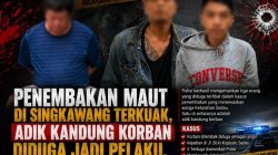 Penembakan Maut di Singkawang Terkuak, Adik Kandung Korban Diduga Jadi Pelaku, Dua Rekan Turut Diamankan Polisi