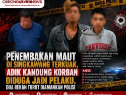 Penembakan Maut di Singkawang Terkuak, Adik Kandung Korban Diduga Jadi Pelaku, Dua Rekan Turut Diamankan Polisi