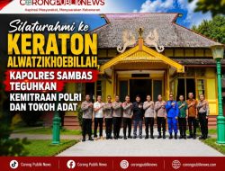 Silaturahmi ke Keraton Alwatzikhoebillah, Kapolres Sambas Teguhkan Kemitraan Polri dan Tokoh Adat