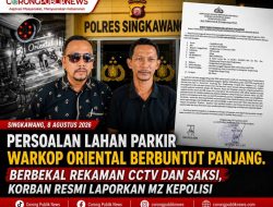 Persoalan Lahan Parkir Warkop Oriental Berbuntut Panjang, Berbekal Rekaman CCTV dan Saksi, Korban Resmi Laporkan MZ Kepolisi