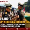 121 Prajurit Lulus Pendidikan Bintara Infanteri, Kasdam XII/Tpr Tekankan Peran Bintara Sebagai Tulang Punggung Satuan