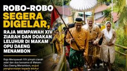 Robo-Robo Segera Digelar, Raja Mempawah XIV Ziarah dan Doakan Leluhur di Makam Opu Daeng Menambon