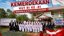 Semangat Kemerdekaan HUT RI ke -81 Menggema di SD Pelangi Kasih Singkawang