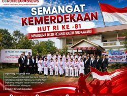Semangat Kemerdekaan HUT RI ke -81 Menggema di SD Pelangi Kasih Singkawang