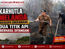 Karhutla Melanda Mayasopa Singkawang, Dua Titik Api Berhasil Ditangani