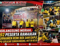 Berlangsung Meriah, 192 Peserta Ramaikan Turnamen Remi Box dan Gaple, DPD Golkar Singkawang, Hut RI ke 81