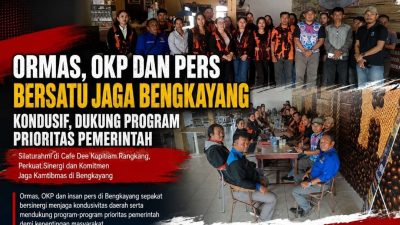 Ormas, OKP dan Pers Bersatu Jaga Bengkayang Kondusif, Dukung Program Prioritas Pemerintah