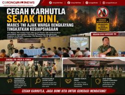 Cegah Karhutla Sejak Dini, Mabes TNI Ajak Warga Bengkayang Tingkatkan Kesiapsiagaan