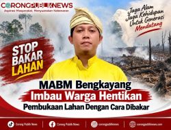 MABM Bengkayang Imbau Warga Hentikan Pembukaan Lahan Dengan Cara Dibakar