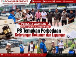 Perkara Warisan Nomor 21/Pdt.G/2026/PN Sbs: PS Temukan Perbedaan Keterangan Dokumen dan Lapangan