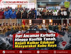 Dari Ancaman Karhutla Hingga Konflik Tanah, Kejati Kalbar Edukasi Masyarakat Kubu Raya