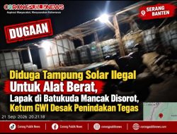 Diduga Tampung Solar Ilegal Untuk Alat Berat, Lapak di Batukuda Mancak Disorot, Ketum GWI Desak Penindakan Tegas