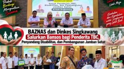 BAZNAS dan Dinkes Singkawang Salurkan Bansos bagi Penderita TBC, Penyandang Disabilitas, dan Pembangunan Jamban Sehat