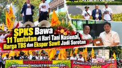 SPKS Bawa 11 Tuntutan di Hari Tani Nasional, Harga TBS dan Ekspor Sawit Jadi Sorotan