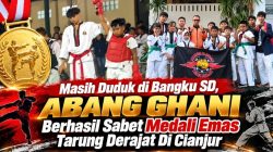 Masih Duduk di Bangku SD, Abang Ghani Berhasil Sabet Medali Emas Tarung Derajat Di Cianjur