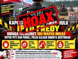 KLARIFIKASI DAN RALAT PEMBERITAAN TERKAIT PEMBERITAAN KAPOLSEK MEMPAWAH HULU IPTU FREDY DIDUGA MAFIA MIGAS UNTUK PETI DAN PUNGLI